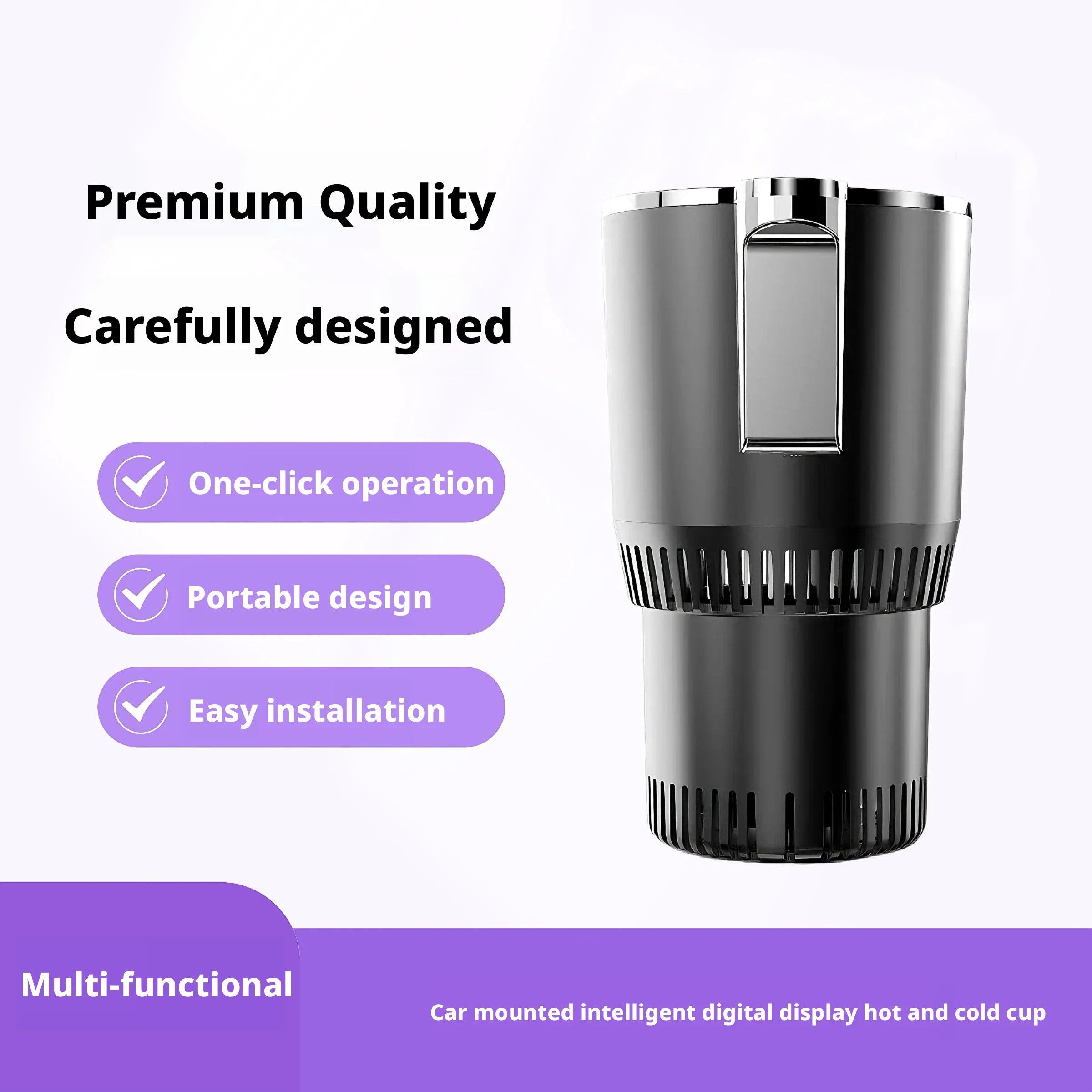 DriveFlow Smart Temperature Control Travel Mug
