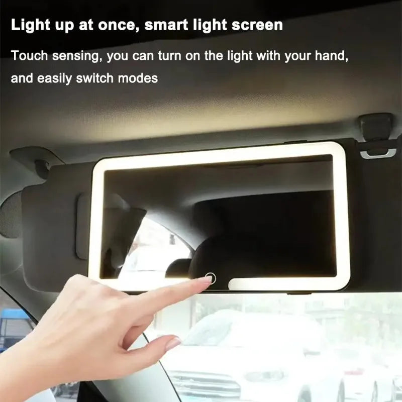 RoadReady LED Sun Visor Mirror