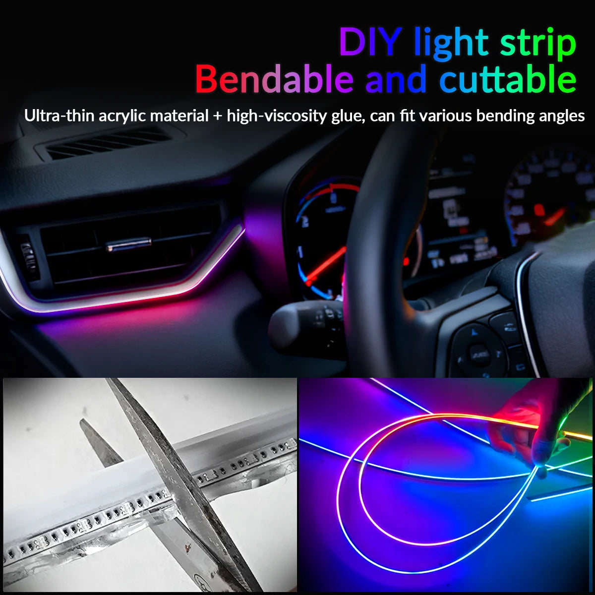 Symphony RGB Car Lights